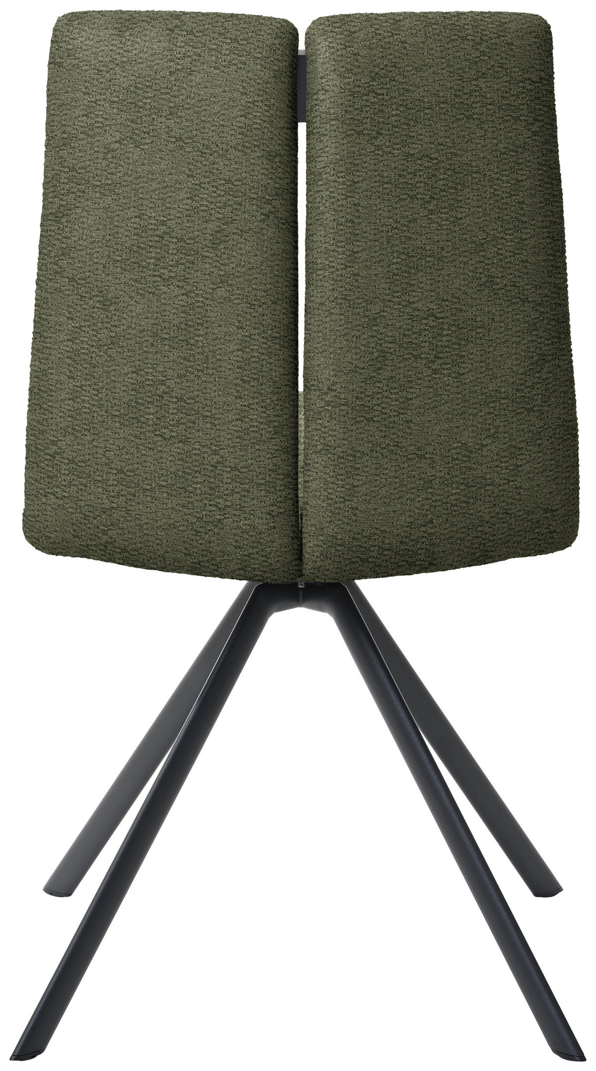 STUHL  Stoffauswahl Webstoff  - Pastellgrün/Anthrazit, Design, Textil/Metall (50/92/64cm) - Venjakob