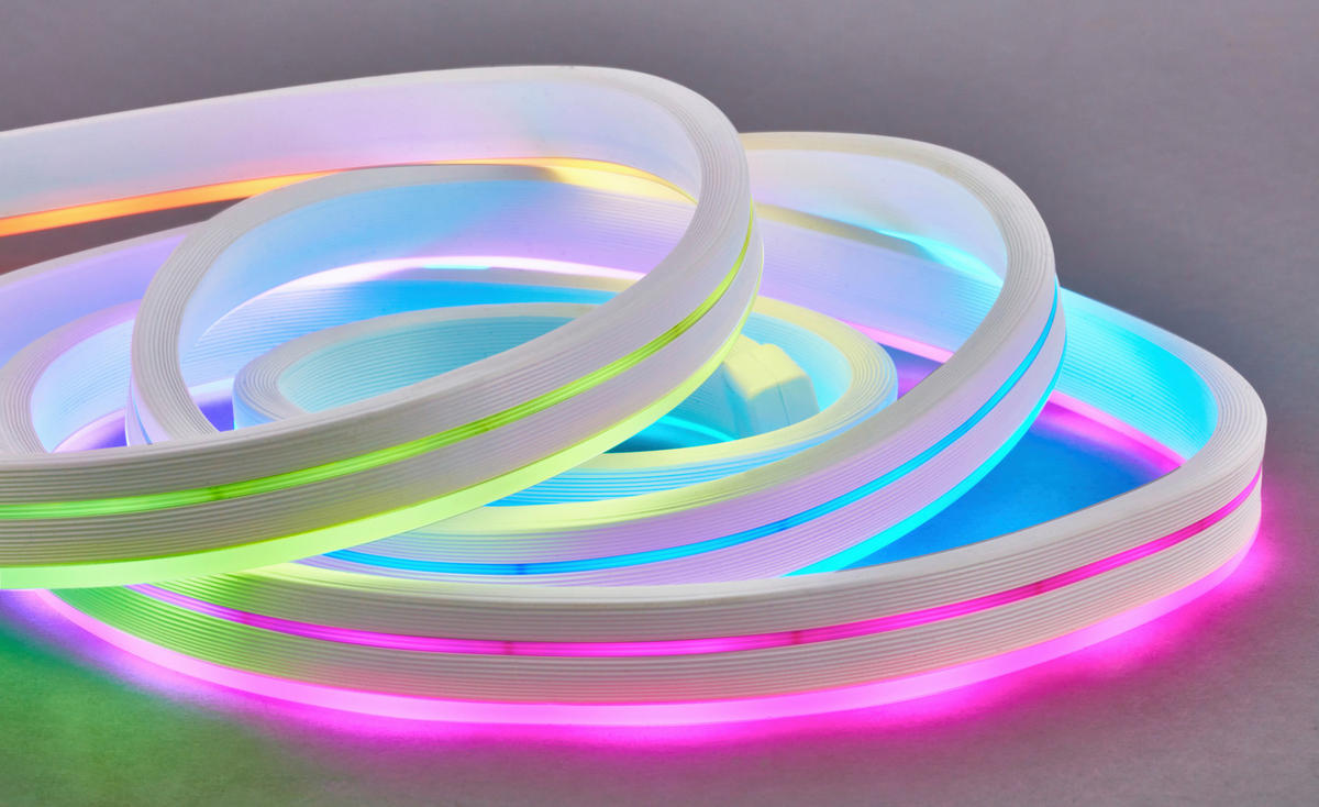 LED SZALAG  - fehér, Basics, műanyag (300/0,7/1,4cm)