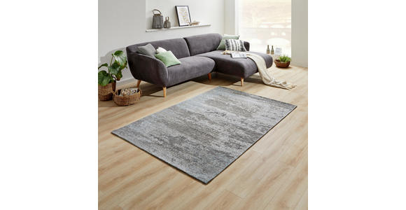 FLACHWEBETEPPICH 68/135 cm Hellgrau - Hellgrau, Basics, Textil (68/135cm) - Novel