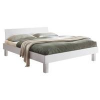 BETT 200/200 cm  in Weiß  - Weiß, Design (200/200cm) - Hasena