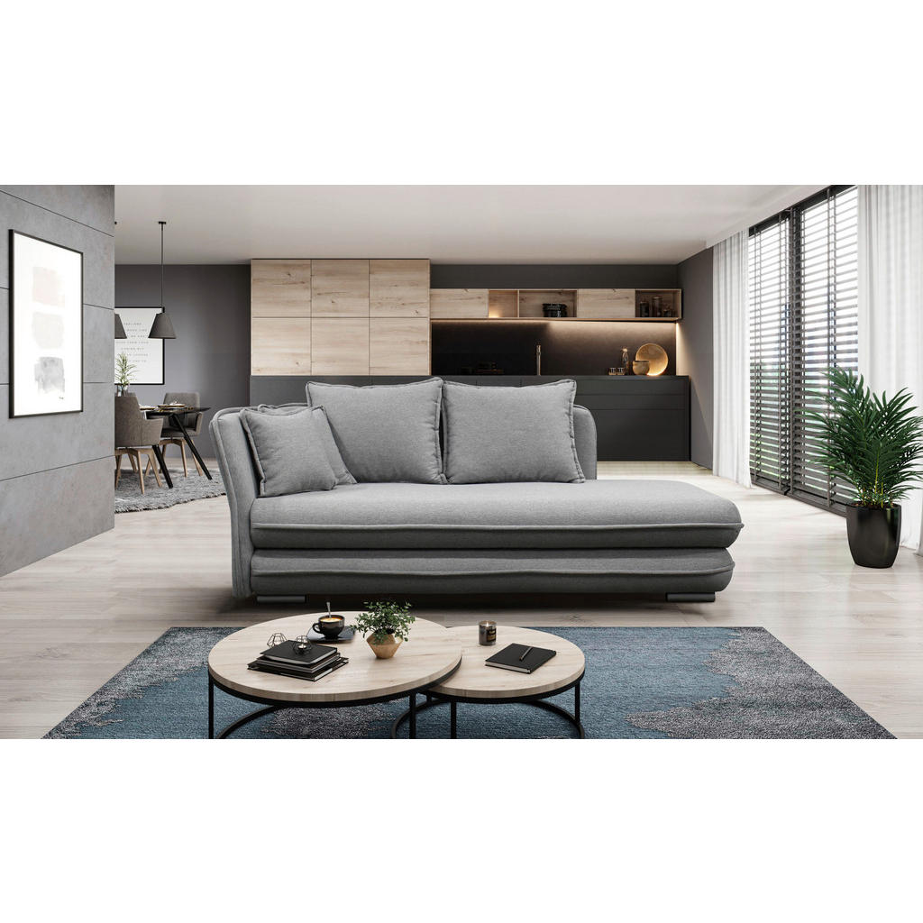 Thumbnail - Mid.you Liege, Grau, Textil, 2-Sitzer, Füllung: Schaumstoff, 107x84x99 cm, Rücken echt, Armteil links, Wohnzimmer, Sesse...