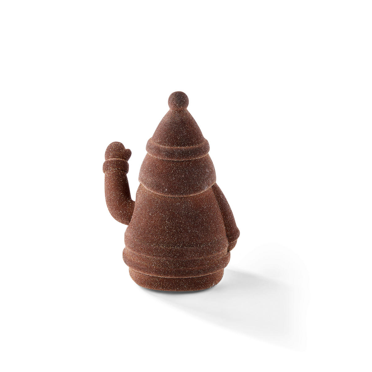 WEIHNACHTSMANN  - Multicolor/Mokka, Basics, Kunststoff/Textil (12/17,5cm) - FYNCH-HATTON