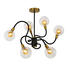 LED-HÄNGELEUCHTE - Klar/Goldfarben, LIFESTYLE, Glas/Metall (130/94cm) LED-HÄNGELEUCHTE - Klar/Goldfarben, LIFESTYLE, Glas/Metall (130/94cm)