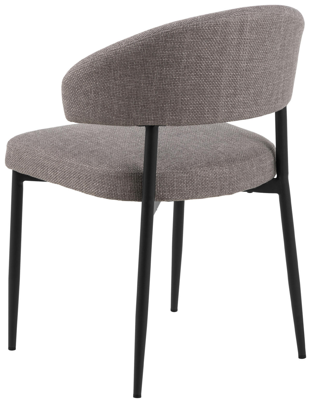 STOLICA  smeđa, svijetlo siva  tekstil      - svijetlo siva/smeđa, Trend, tekstil/metal (56/77/55cm) - MID.YOU