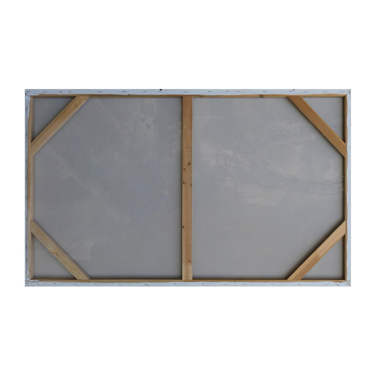 OLJNA SLIKA  120/70 cm   - siva/zelena, Design, tekstil/les (120/70cm) - Monee
