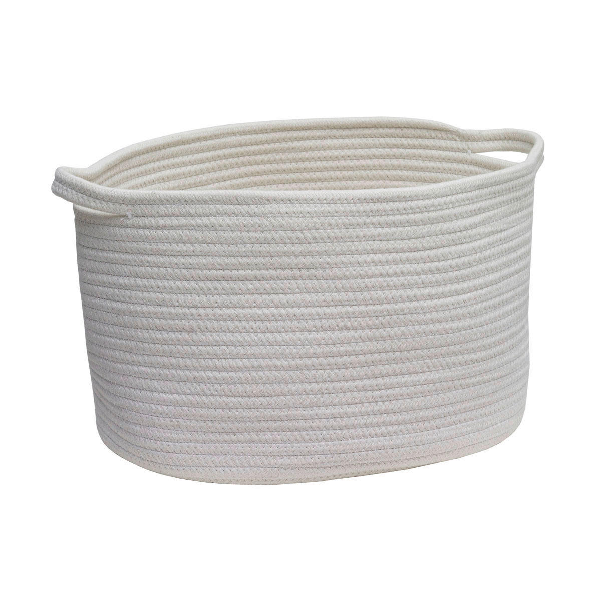 AUFBEWAHRUNGSKÖRBCHEN  - Weiß, Basics, Textil (27/38/24cm) - Aquanova