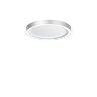 LED-DECKENLEUCHTE Aura  Smart 40/4 cm   - Weiß, Basics, Metall (40/4cm) - BOPP
