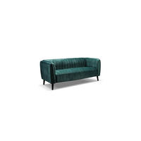MEGA SOFA zelena  - zelena/crna, Moderno, drvo/tekstil (189/82/78cm) - Ti'me