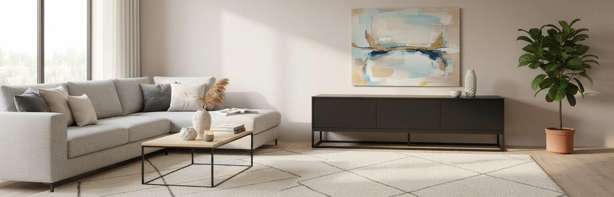 SIDEBOARD Libreville 180/52/40 cm  - Grau, Design, Holzwerkstoff/Metall (180/52/40cm) - MID.YOU