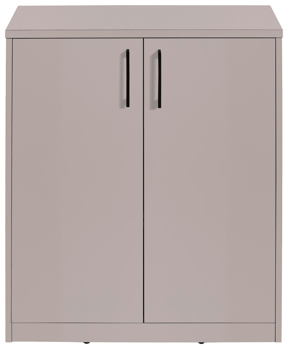KOMMODE  in 72/84/36 cm  - Kaschmir/Schwarz, Basics, Holzwerkstoff/Kunststoff (72/84/36cm) - Xora