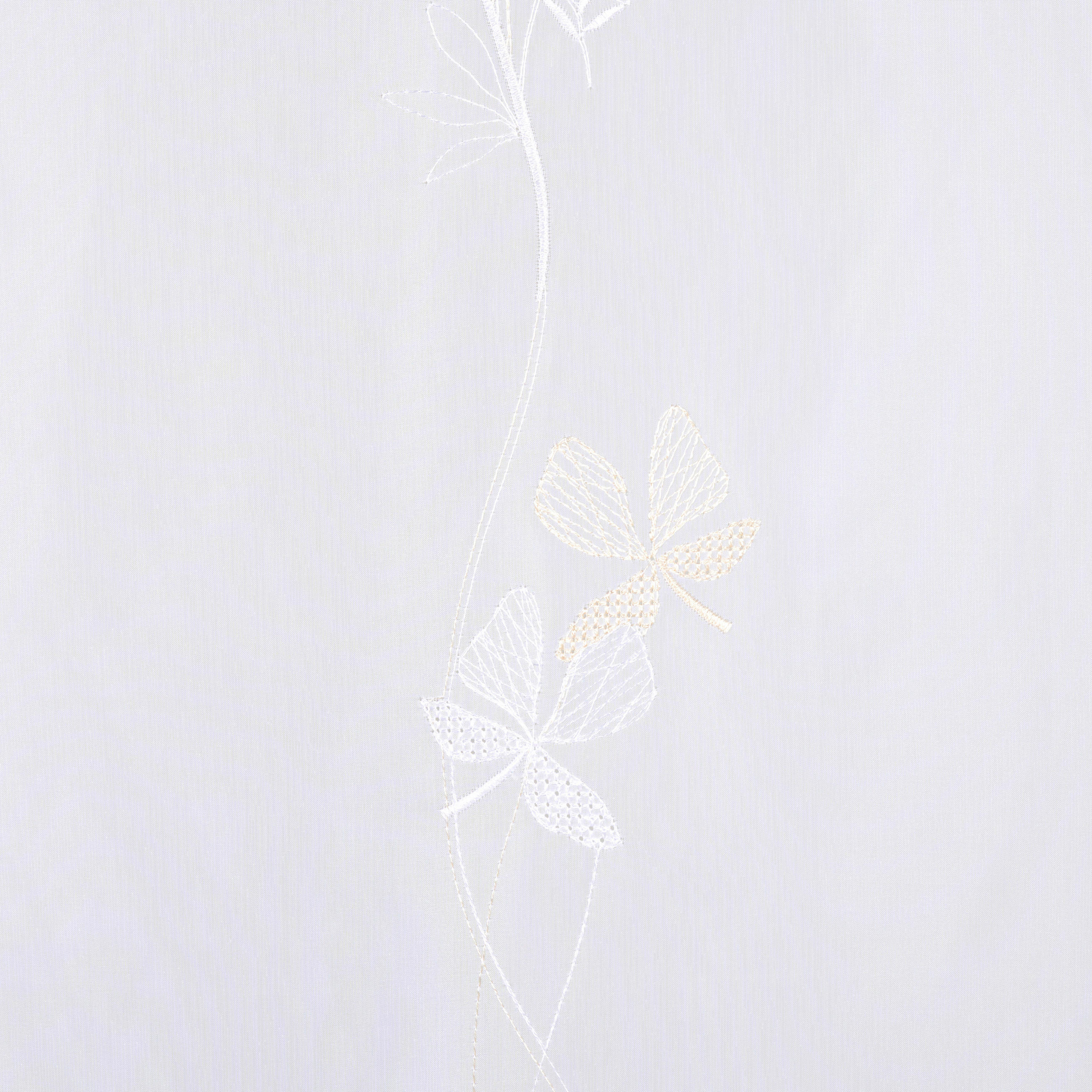 ZÁCLONA, poloprůhledné, 280 cm - bílá, Konvenční, plast (280cm) - Esposa