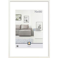RÁM NA OBRAZY, 1 foto 50 cm x 70 cm - bílá, Basics, plast (74,8/104,8/1,5cm)