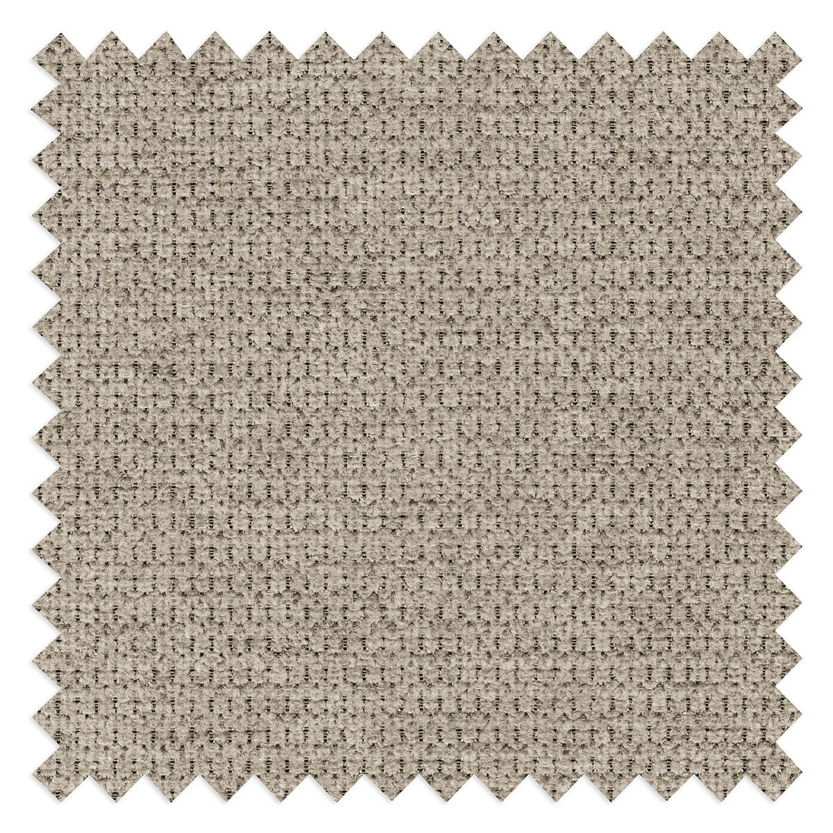 ECKSOFA TORINO Taupe Chenille Bettkasten, Kopfteilverstellung  - Taupe/Schwarzchrom, Design, Textil/Metall (247/173cm) - Livetastic