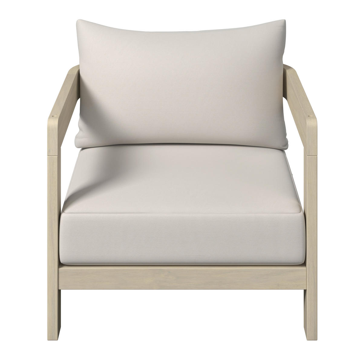 LOUNGEGARNITUR   146/62/70 cm Akazie massiv  - Akaziefarben, MODERN, Holz/Kunststoff (146/62/70cm) - Ambia Garden