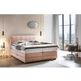 BOXSPRINGBETT 180/200 cm  in  - Wengefarben, KONVENTIONELL, Holz/Textil (180/200cm) - Novel