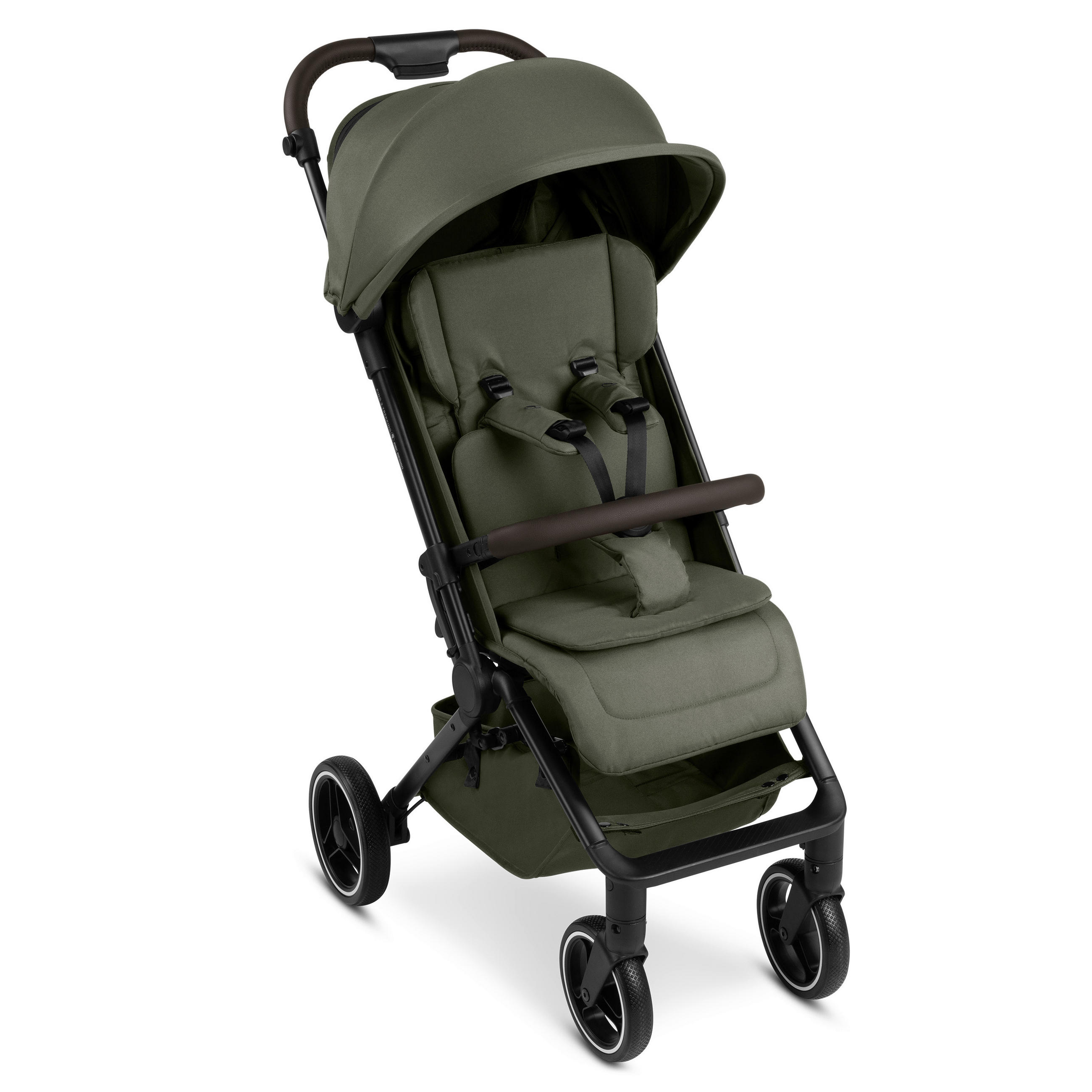 BUGGY Ping 3 Trekking  - Schwarz/Olivgrün, Basics, Textil/Metall (50,5/108/81cm) - ABC Design
