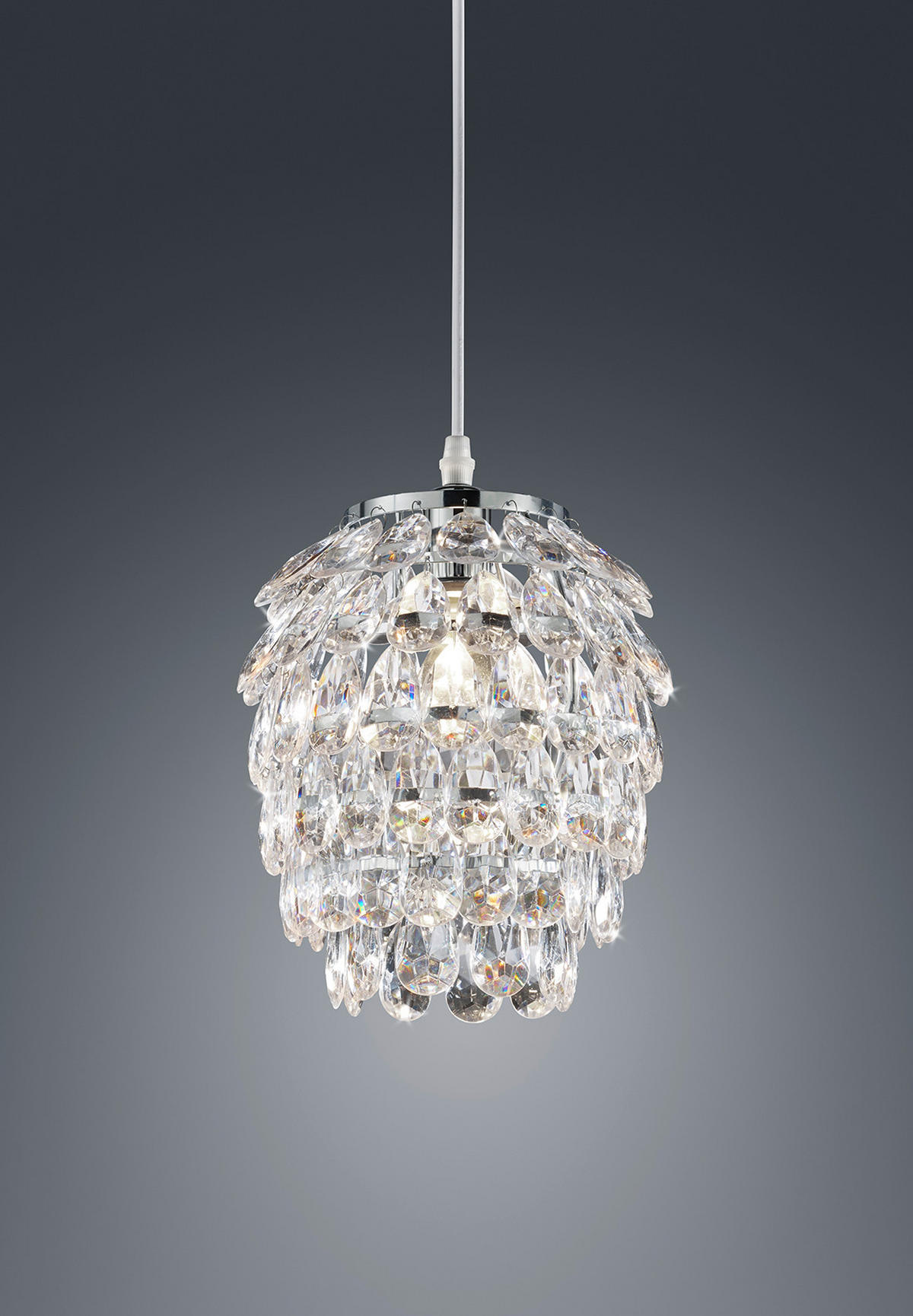 VISEČA SVETILKA  Petty      20/150 cm     max. 40 W E14 - barve kroma, Design, kovina (20/150cm)