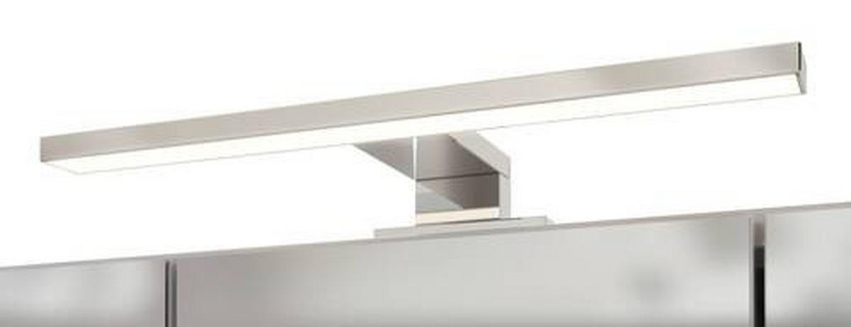 BADEZIMMER  in 160 cm  - Weiss/Eichefarben, Konventionell, Glas/Holzwerkstoff (160cm) - Held