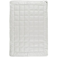 CELOROČNÍ PŘIKRÝVKA, 140/200 cm, ovčí střižní vlna - krémová, Basics, textil (140/200cm) - Billerbeck