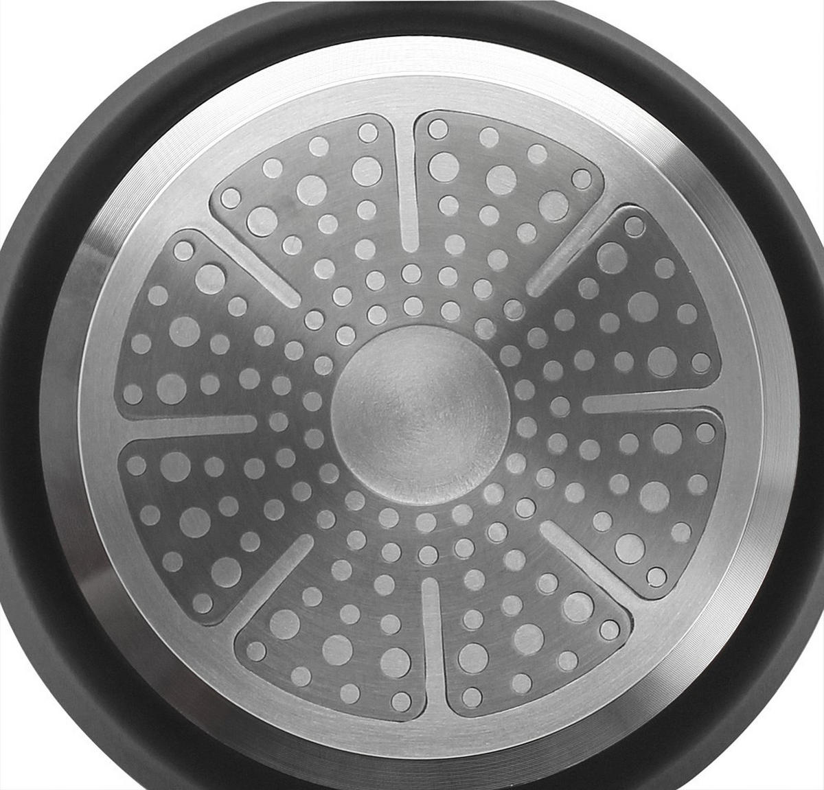 BRATPFANNE Smart Wave 16 cm  - Schwarz, Basics, Metall (16cm) - ELO