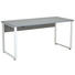 SCHREIBTISCH Grau, Weiß - Weiß/Grau, Design, Metall (160/75/70cm) SCHREIBTISCH Grau, Weiß - Weiß/Grau, Design, Metall (160/75/70cm)