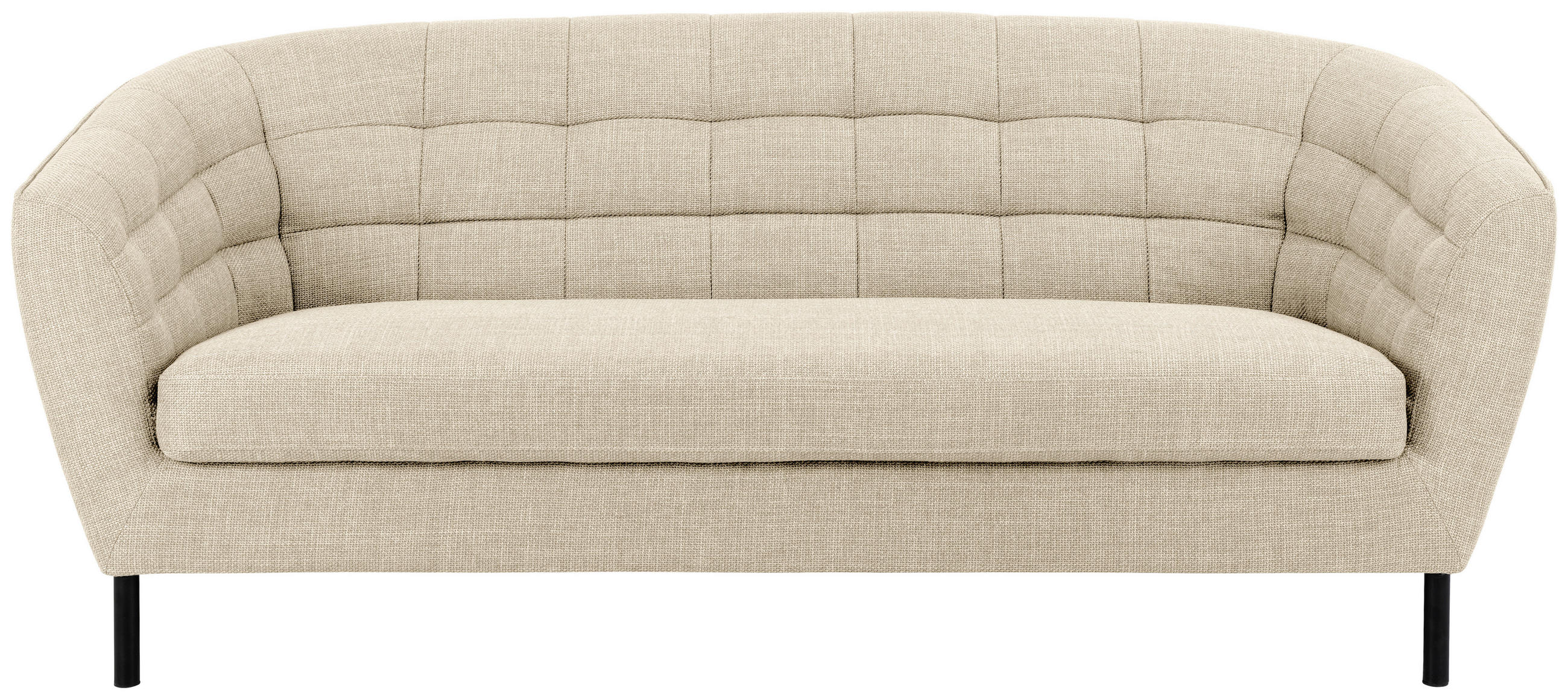 CANAPEA CU 3 LOCURI textil crem