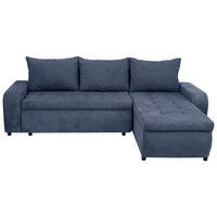 SJEDEĆA GARNITURA tekstil    - crna, Moderno, tekstil (250/160cm) - Ti'me