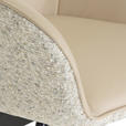 ARMLEHNSTUHL  in Chenille, Lederlook  - Beige/Creme, KONVENTIONELL, Holz/Textil (60/83/65cm) - Landscape