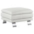 Ecksofa Echtleder Rücken echt - Champagner/Alufarben, KONVENTIONELL, Leder/Metall (246/220cm) - Celina Home