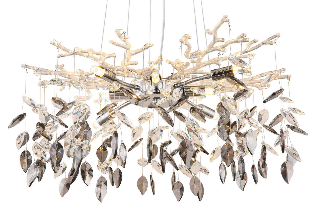 KRONLEUCHTER 61/120 cm    - Lifestyle, Glas/Metall (61/120cm) - Globo