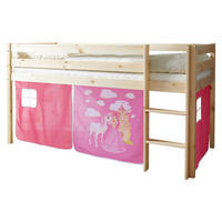 HOCHBETT 90/200 cm  - Pink/Naturfarben, Natur, Holz (90/200cm) - MID.YOU