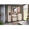 HIGHBOARD  in 60/106/32 cm  - Kaschmir/Schwarz, MODERN, Holzwerkstoff/Metall (60/106/32cm) - MID.YOU