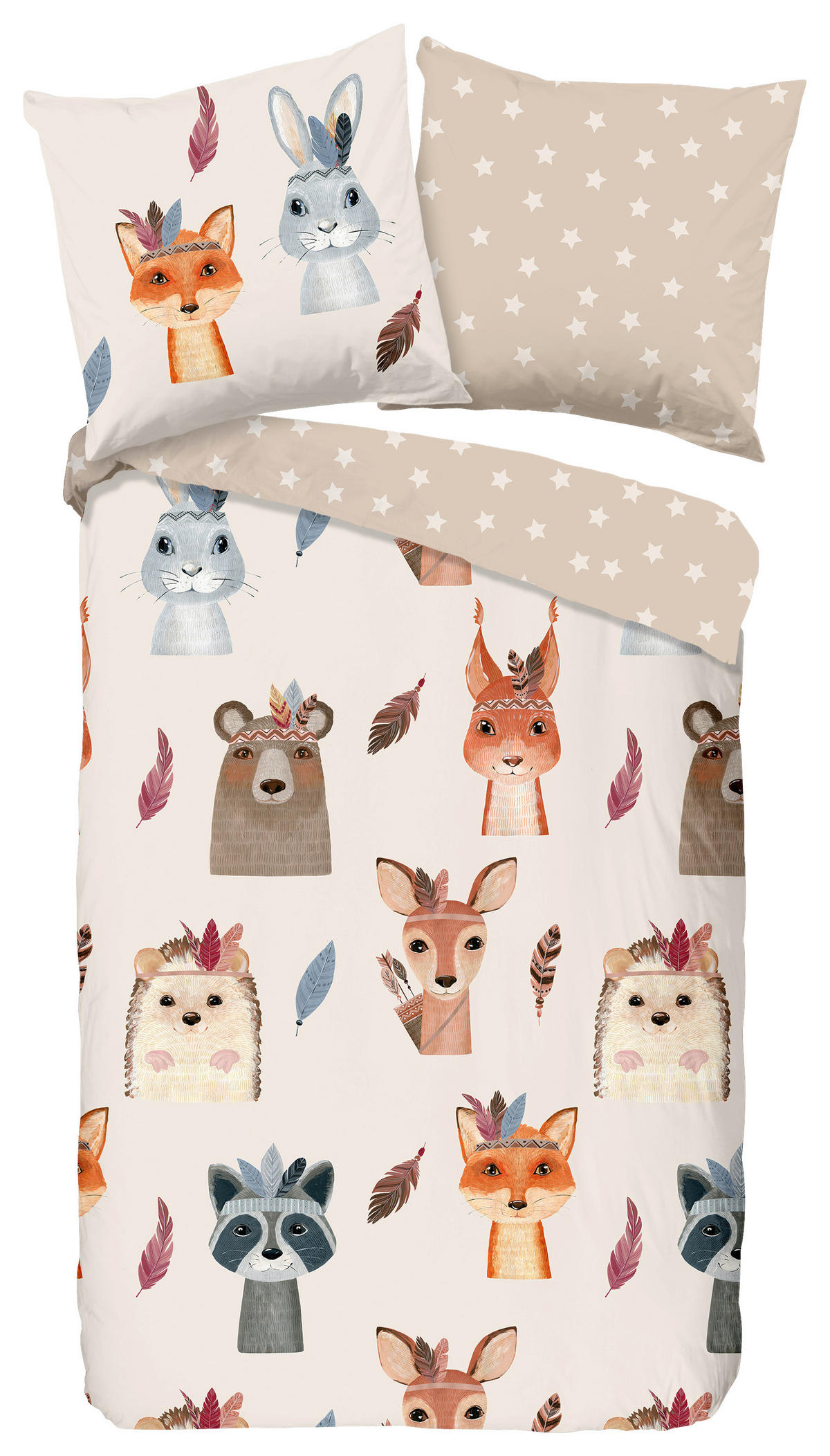 JUGENDBETTWÄSCHE 135/200 cm  - Multicolor, Design, Textil (135/200cm)