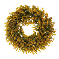 VĚNEC 50 cm - oranžová, Basics, plast (50cm)