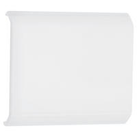 SOCKELLEISTE VERBINDER 4TLG - Transparent/Alufarben, Basics, Kunststoff (3,5/2,9/0,5cm) - Paulmann