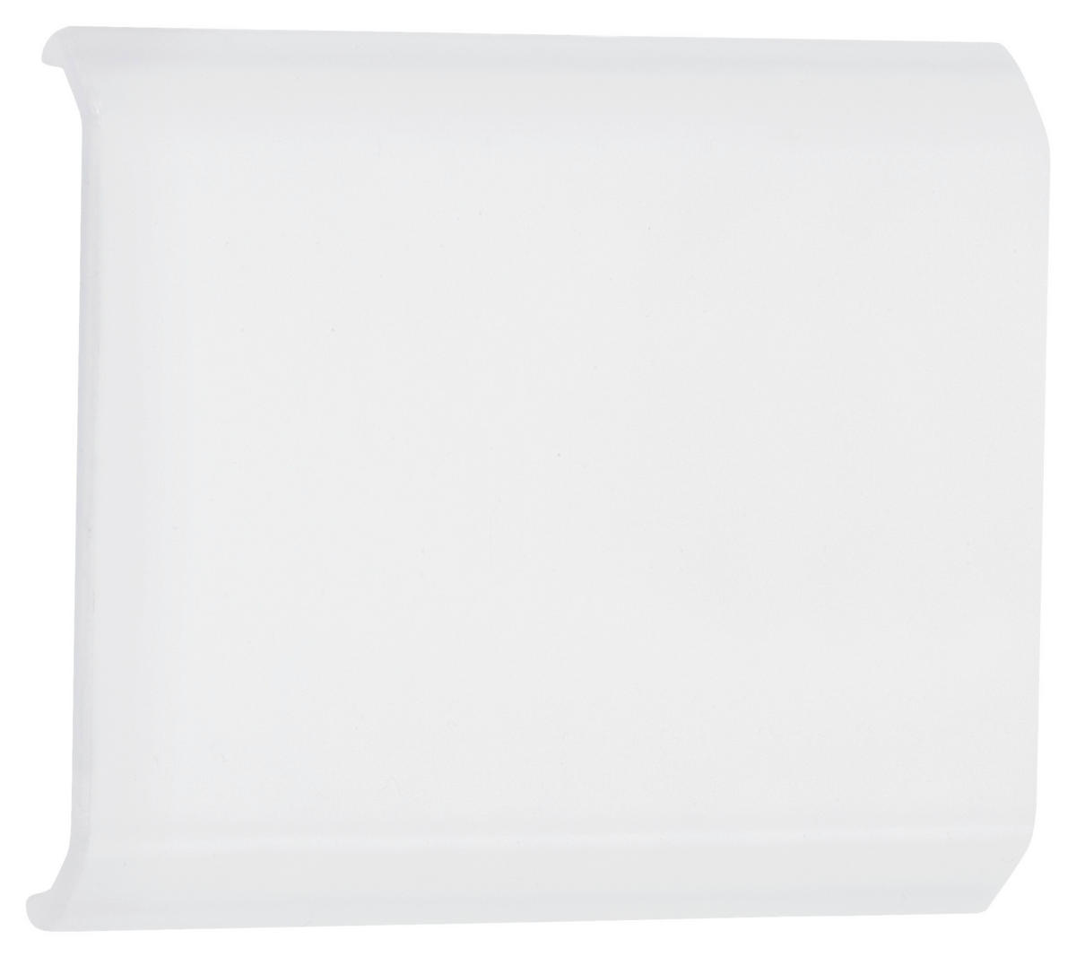 SOCKELLEISTE VERBINDER 4TLG - Transparent/Alufarben, Basics, Kunststoff (3,5/2,9/0,5cm) - Paulmann