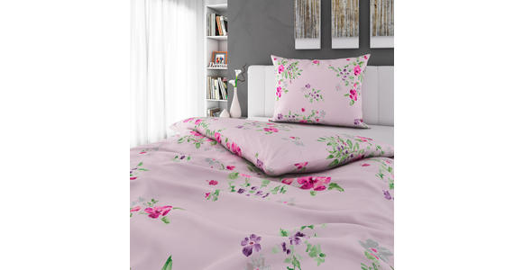 BETTWÄSCHE 140/200 cm - Lila, KONVENTIONELL, Textil (140/200cm) - Esposa