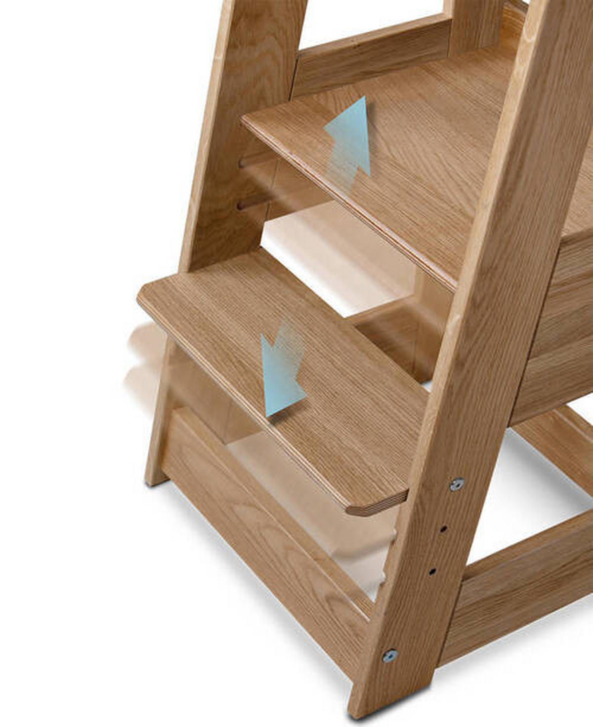 LERNTURM Felix  - Eichefarben, Basics, Holz (40/91/45cm) - tiSsi