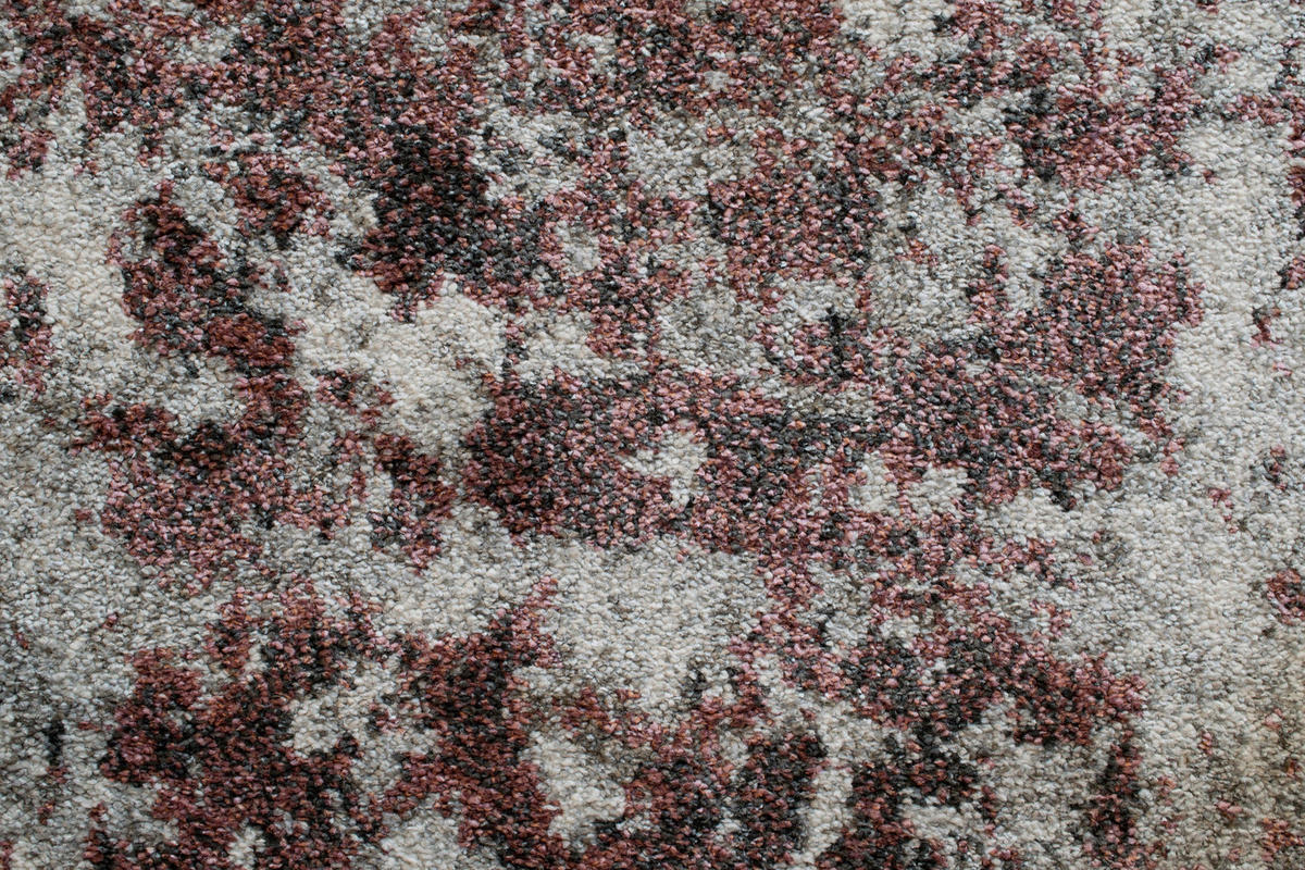 LÄUFER 67/340 cm Sorrent Grau, Rosa, Silberfarben  - Silberfarben/Rosa, Design, Textil (67/340cm)