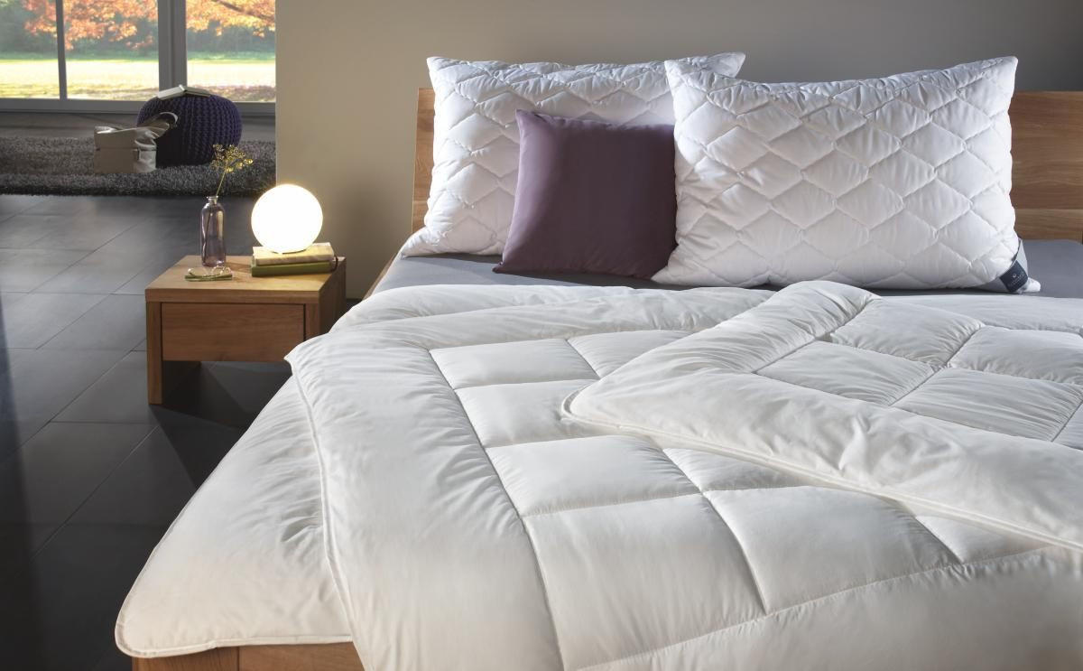 ZIMSKA ODEJA ALCANDO DUO 200/200 cm  - bela, Konvencionalno, tekstil (200/200cm) - Billerbeck