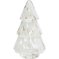 DEKORATIONSTRÄD  - vit, Lifestyle, glas/plast (15/25cm) - X-Mas