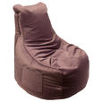 SITZSACK Samt Rosa 270 L  - Rosa, Design, Textil (85/100/85cm) - Carryhome