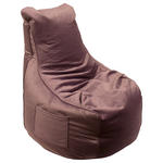 SITZSACK Samt Rosa 270 L  - Rosa, Design, Textil (85/100/85cm) - Carryhome