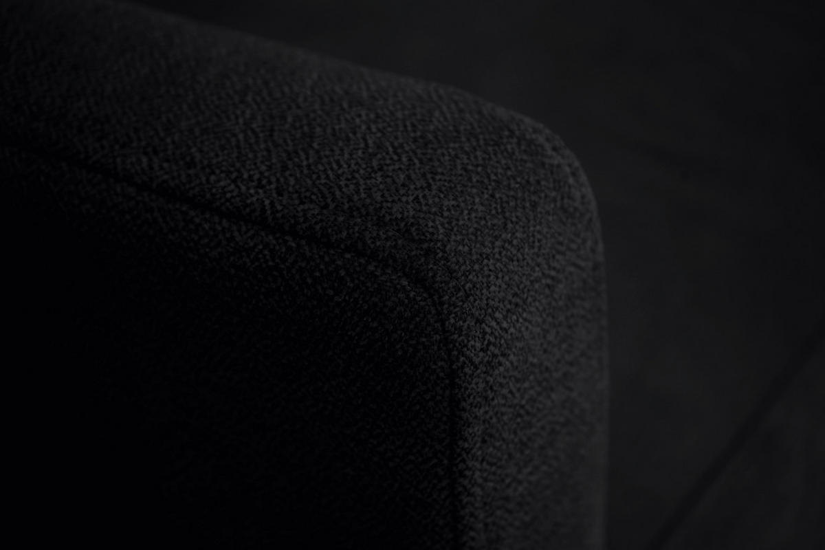 ECKSOFA - Schwarz, KONVENTIONELL, Holz/Textil (159/221cm) - Carryhome