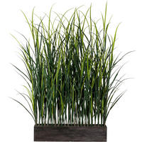 KUNSTPFLANZE 120 cm  - Braun/Grün, Design, Holz/Kunststoff (120cm) - P & B