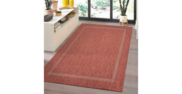 FLACHWEBETEPPICH 60/100 cm Relax  - Rot, Basics, Textil (60/100cm) - Novel