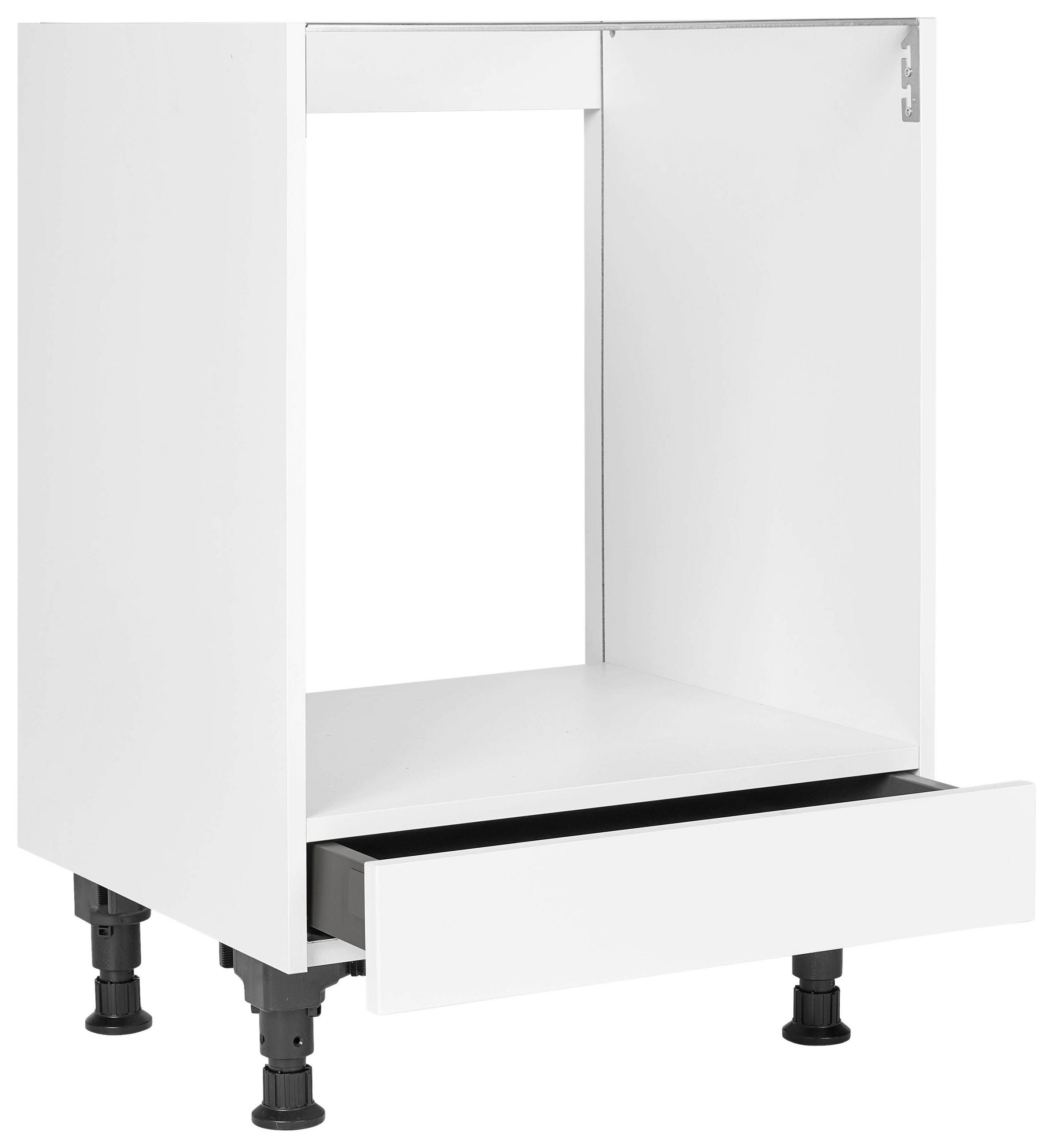 HERDUMBAUSCHRANK 60/87/56 cm  in Weiß  - Weiß, MODERN, Holzwerkstoff (60/87/56cm) - Nobilia