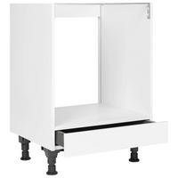 HERDUMBAUSCHRANK 60/87/56 cm  in Weiß  - Weiß, MODERN, Holzwerkstoff (60/87/56cm) - Nobilia