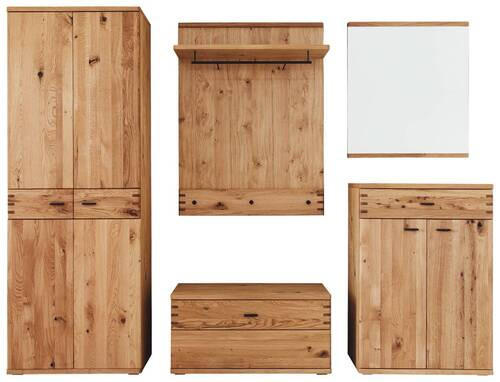 GARDEROBE  in 260/208/37 cm  - Natur, Holz/Holzwerkstoff (260/208/37cm) - Waldwelt