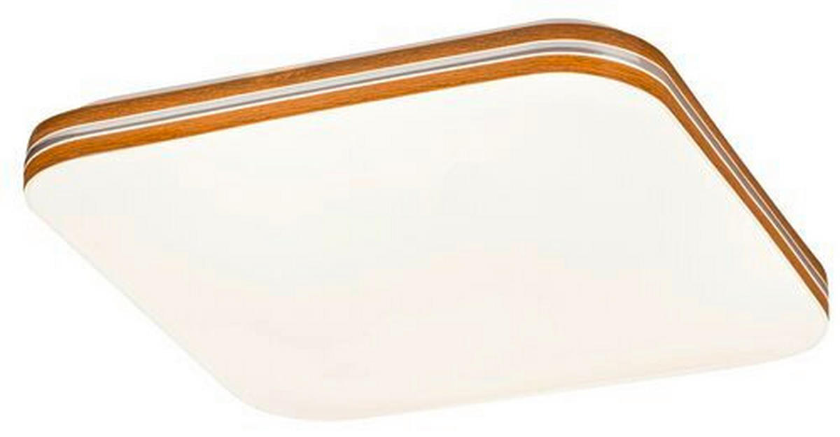 STROPNÉ LED SVIETIDLO, 33/8/33 cm - Basics, kov/plast (33/8/33cm)